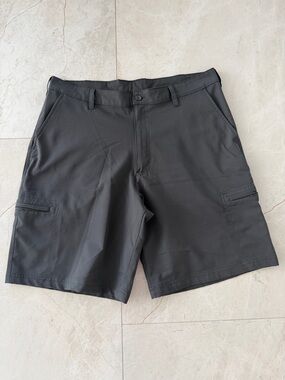 Champion Men's charcoal/Black Cargo Shorts - Durable Everyday Style 36w